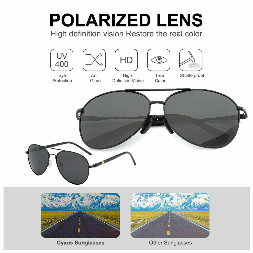 UV400 Photochromic Polarised Polarized Sunglasses Fishing Driving Eyewear  102